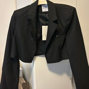 Zara Cropped Blazer